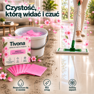 Listki Tivona – blask i świeżość po każdym sprzątaniu podłogi, 20 szt.